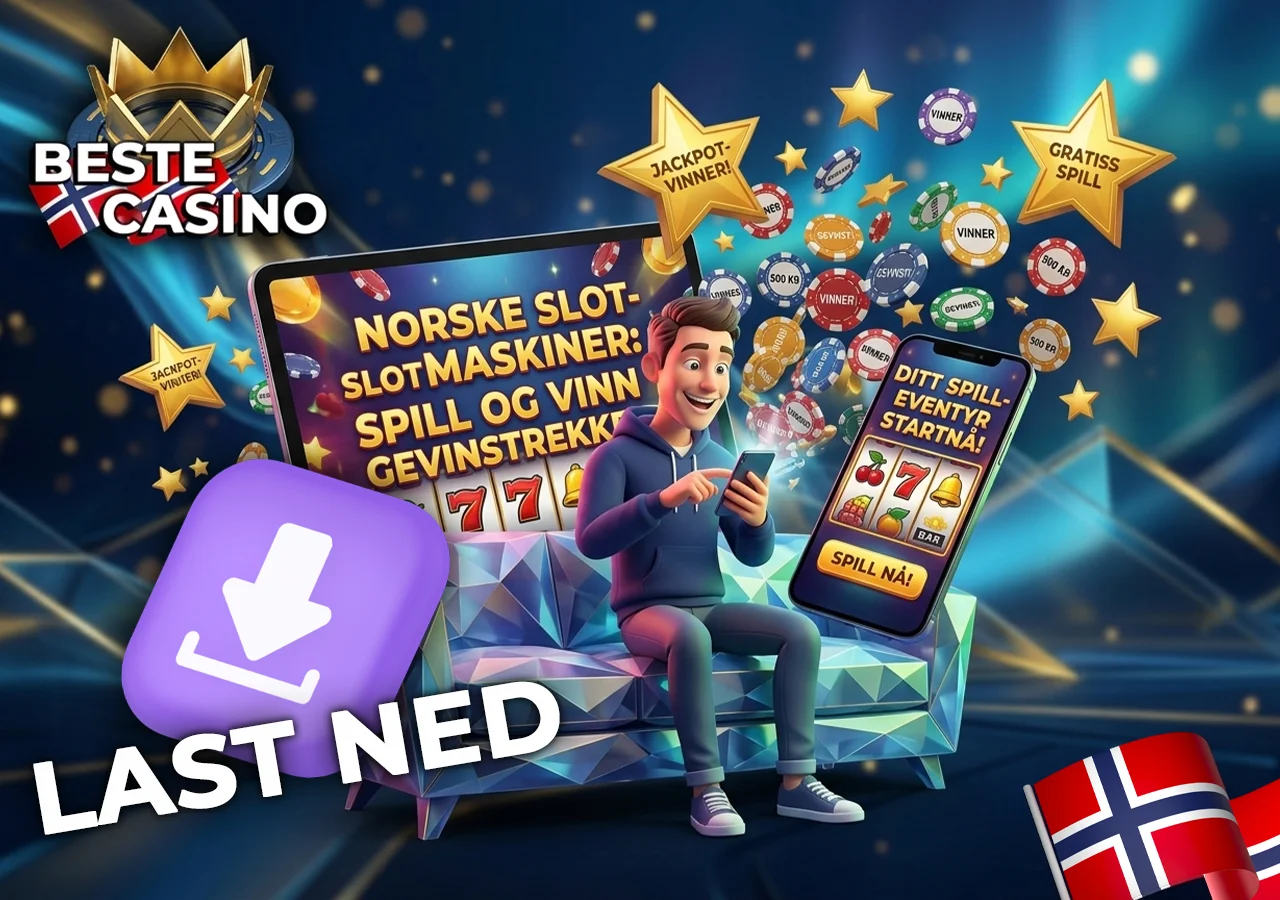 Mobil casinoopplevelse og spilling pÄ smarttelefon for norske spillere.